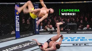 Crazy Capoeira Master Setting the UFC on Fire - Michel Pereira