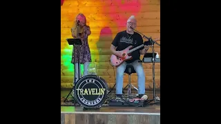 The Travelin’ Johnsons, (Wes McCraw and Lisa Sommer), performing by request “Hand In My Pocket “