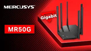 Mercusys MR50G – AC1900 Двухдиапазонный гигабитный Wi-Fi роутер