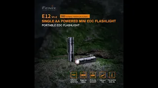 E12 V2.0 PORTABLE EDC FLASHLIGHT