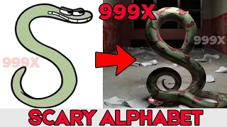 Alphabet Lore Scary Edition | The realistic photo (Speed 999X)