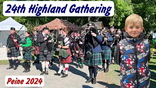 Шотландский праздник 🏴󠁧󠁢󠁳󠁣󠁴󠁿🇩🇪24th Highland Gathering в Peine в Германии 2024