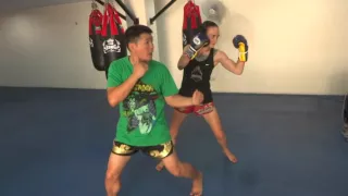 Lesson with Chatchai - Perfecting the Strikes