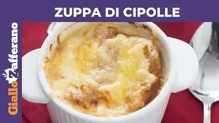 ZUPPA DI CIPOLLE GRATINATA ALLA FRANCESE (soupe à l'oignon)