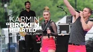 Karmin Performs "Brokenhearted" at the 2014 Capital Pride Festival