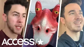 The Jonas Brothers Have The Cutest Reaction Ever To 'Sucker' Hitting No. 1! | Access