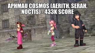 DFFOO Aphmau COSMOS (Aerith, Serah, Noctis) - 433K Score