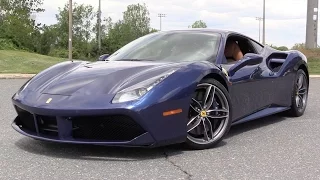 2016 Ferrari 488 GTB - Start Up, Road Test & In Depth Review