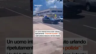 Rubano un'auto di lusso in pochi secondi. Il passante filma e grida: "Chiamate la polizia!"