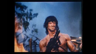 Rambo: First Blood Part II RARE 35mm Open Matte Teaser Trailer | Sylvester Stallone