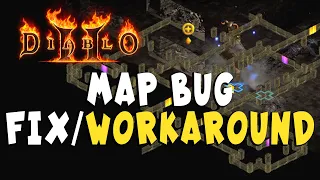 Map Bug Fix/Workaround for Diablo 2 Resurrected