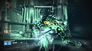 Destiny Crota's End Hard mode Killed crota in 2 swords beast mode.