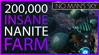 200K Nanites PER HOUR! Runaway Mould Nanite Farm Guide | Step By Step No Man's Sky Farming Guide NMS
