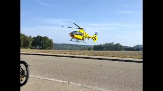 Start Christoph 40 in Rehling am 01.10.23🚁