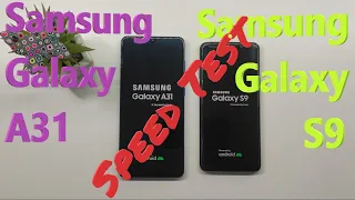 Samsung Galaxy A31 vs Samsung Galaxy S9 - SPEED TEST + multitasking - Which is faster!?