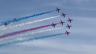 RAF Cosford Airshow Red Arrows ‘Tornado’