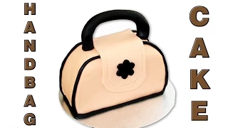How to make a Handbag Cake, Really Easy Tutorial Video
