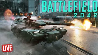 Battlefield 2042: Tanks, Jets & Helicopters Gameplay | PC BETA Live Stream