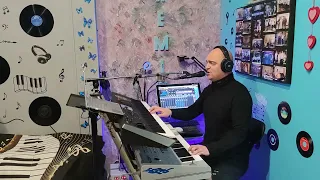 В саду осіннім айстри білі (COVER) НАЖИВО (Ketron Audya5 + Yamaha MODX7).