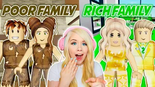 POOR FAMILY VS RICH FAMILY IN BROOKHAVEN! (ROBLOX BROOKHAVEN RP)