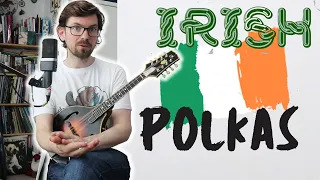 Irish Polkas - Egan's and John Ryan's - Mandolin Lesson (Beginner & Intermediate)