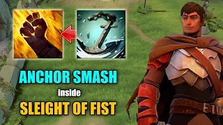 Use Anchor Smash inside Sleight of Fist [Double Hit Ability draft]