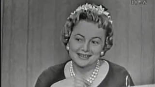 What's My Line? - Olivia de Havilland; Eamonn Andrews [panel] (May 25, 1958)