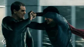 Man of Steel (4K) Superman VS Zod Part 2