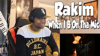 FIRST TIME HEARING- Rakim - When I B On Tha Mic (REACTION)