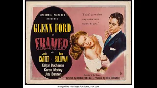 Framed  1947, USA Featuring Glenn Ford, Barry Sullivan, Janis Carter    Film Noir Full Movie