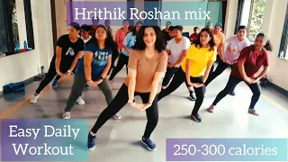 25Mins Hrithik Roshan Bollywood Mix Full Body Workout 250-300 calories burn 🔥🔥🔥