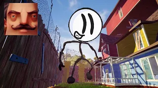 Hello Neighbor - My New Neighbor Big Henry Stickman Act 2 Random Gameplay Walkthrough