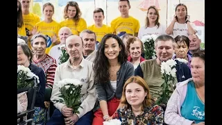 Putin Team и Виктория Дайнеко устроили праздник ко Дню пожилого человека