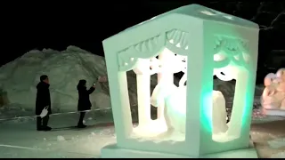 Nayoro International Snow Sculpting Competition, Hokkaido, Japan | Traveler Ni