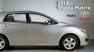 Truro Toyota Presents 2013 Toyota Matrix Virtual Tour