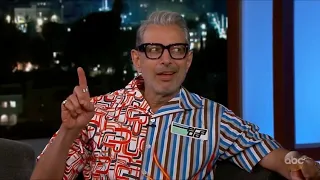 jeff goldblum is weird