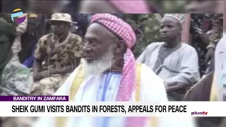 Sheik Gumi Visits Zamfara Bandit in Forests, Appeals for Peace | NIGERIA