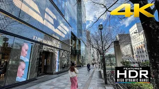 🛍️ [4K HDR] Walking in Omotesando, A Popular Luxury Shopping District in Tokyo, Japan 🇯🇵