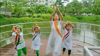 Vande Mataram Dance Performance | Independence Day Special |Easy Independence Day Dance |Neeti Mohan