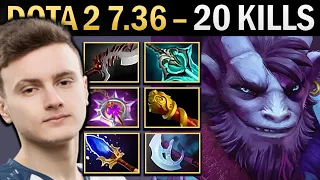 Riki Gameplay Miracle with 20 Kills and Disperser - Dota 7.36