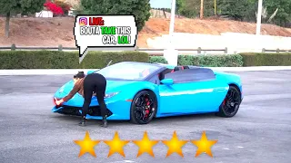 LEAVING A 2020 Lamborghini IN THE HOOD for 24 Hours SOCIAL EXPERIMENT | GONE SUPER WRONG!