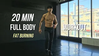 20 MIN Full Body Workout at Home For Beginners (No equipment & Fat burning)