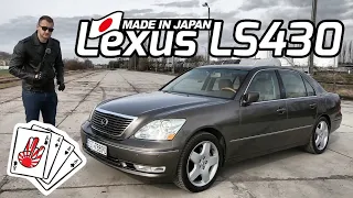 2005 Lexus LS430 - Luksus po japońsku.