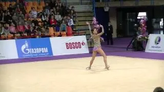 Son Yeon Jae (KOR)  hoop  Gran prix Moscow 2014 Qual