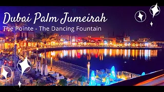WORLD'S LARGEST FOUNTAIN | THE POINTE DANCING FOUNTAIN V.2 | THE POINTE DUBAI | KAT ALFARO