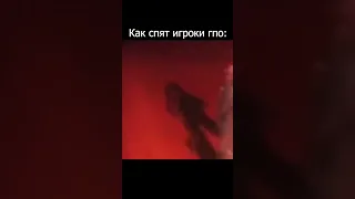 Как спят игроки ГПО