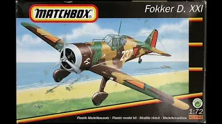 Little Fokkers! Matchbox v. FROG D.21 in 1/72