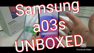 UNBOXING: The Samsung Galaxy A03s, by Cricket Wireless