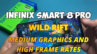 League of Legends Wild Rift in Infinix Smart 8 Pro