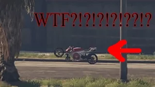 GTA V :: Weird & Funny Bike Animation Glitch